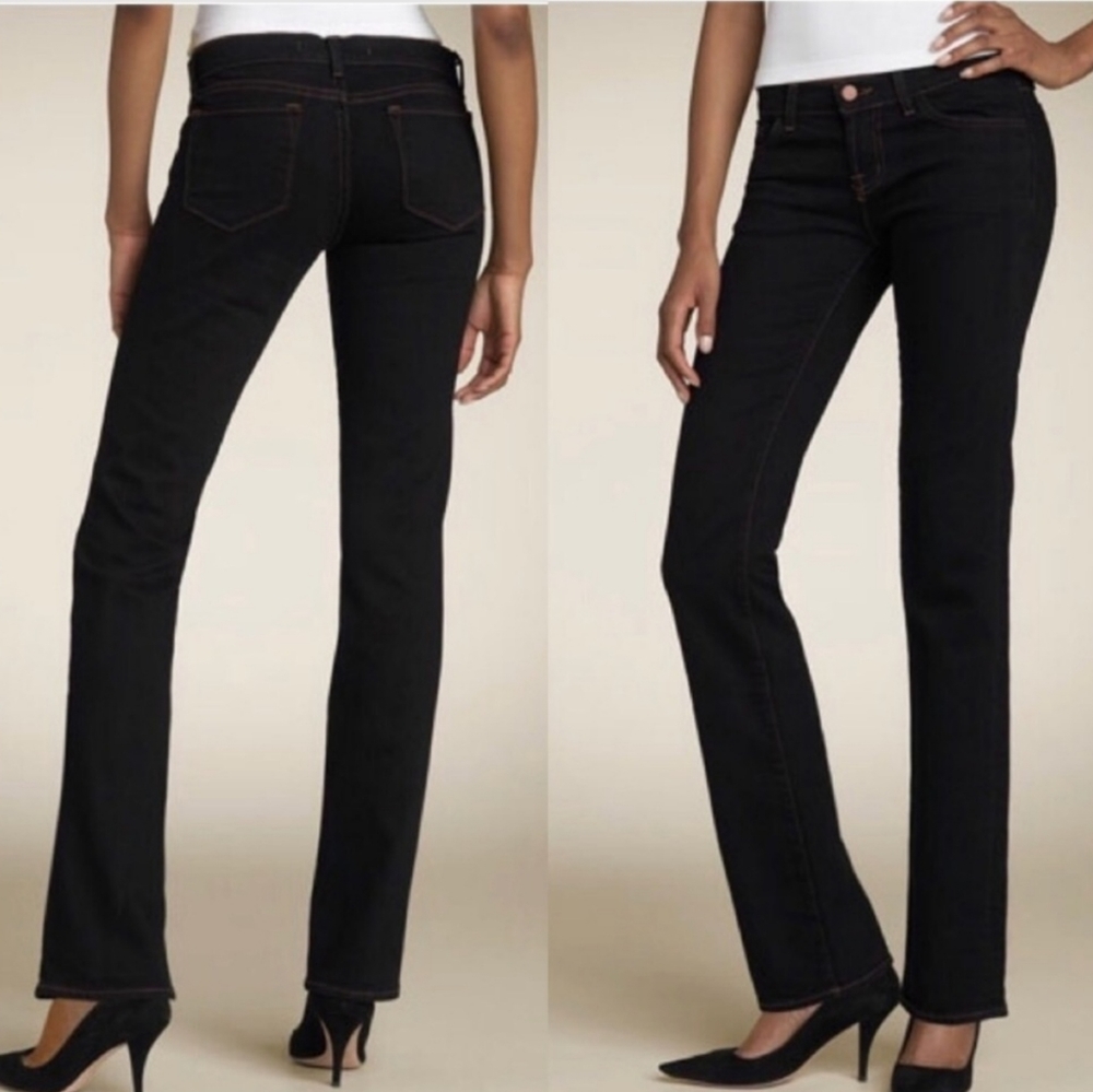 J Brand straight "Cigarette Leg" Jeans